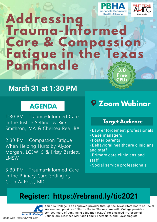 TraumaInformed Care Panhandle Behavioral Health Alliance