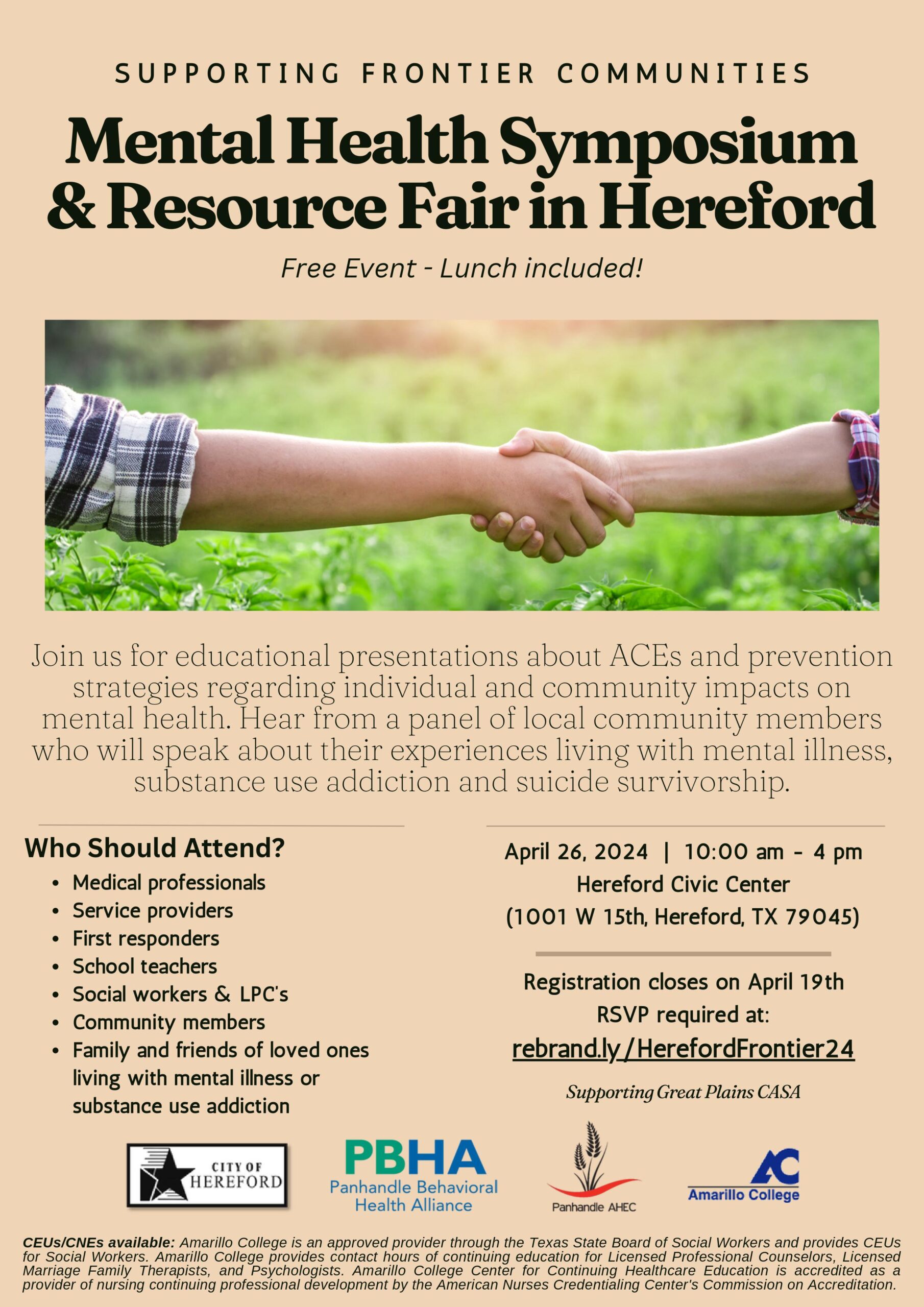 Frontier Communities in MH Hereford 2024 Flyer (Revised)